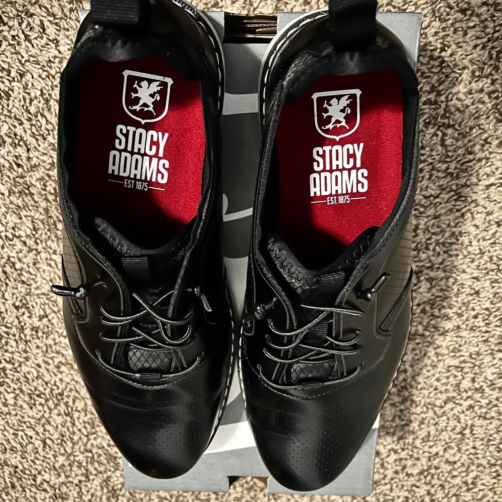 Stacy Adams Black Oxford Shoes